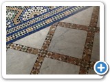 Tile floor detailing at Bahia Palace