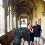Heather and Bill loved the painting retreat at Sant Jeroni de la Murtra...creating, exploring, and making new friends.
