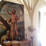 Welcome to Sant Jeroni de la Murtra...via an entrance foyer to the monastery.