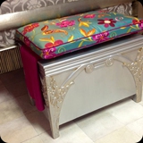 24  Custom Painted Trunk for a Bedroom