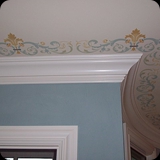 21 Ornamental Ceiling Accents with Venetian Plaster Walls