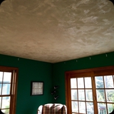 97  Home Office; Hand-troweled Lusterstone Ceiling