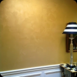 75  Metal Effects Milk & Honey Gold Colorwashed Hallway Walls