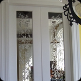 1 Ornamental Etched Glass Detail