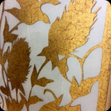 45  Detail - Custom Gilded and Etched Glass Panels