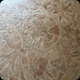 Skimstone Decorative Concrete Table Top - Detail